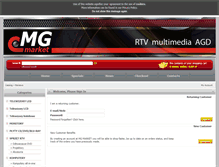 Tablet Screenshot of mg-market.pl
